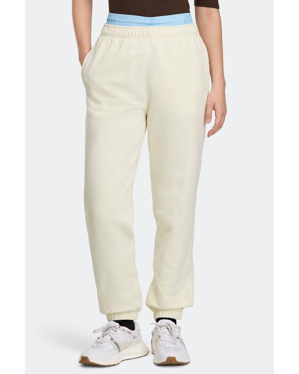 Canada Goose White Wander Embroidered Jogger