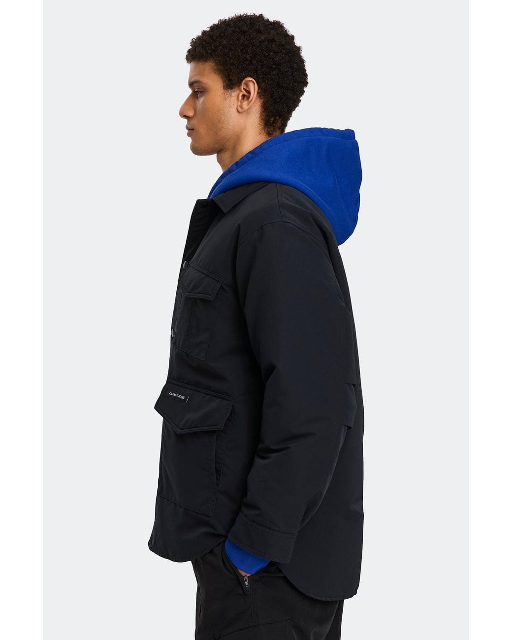 Canada Goose Blue Legacy Shirt Jacket for men