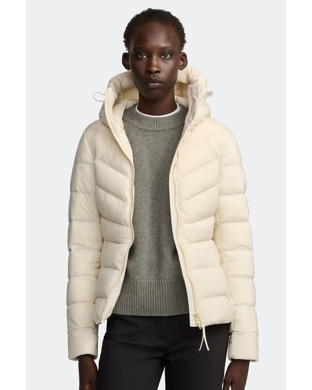 Canada Goose Natural Clair Jacket Label