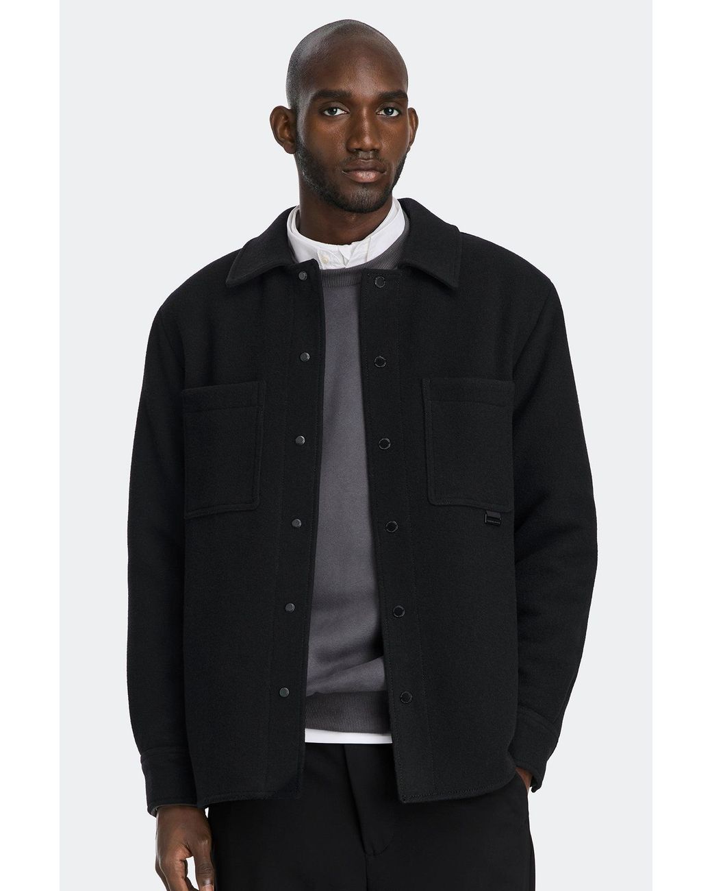 Canada Goose Black Atkinson Shirt Jacket for men
