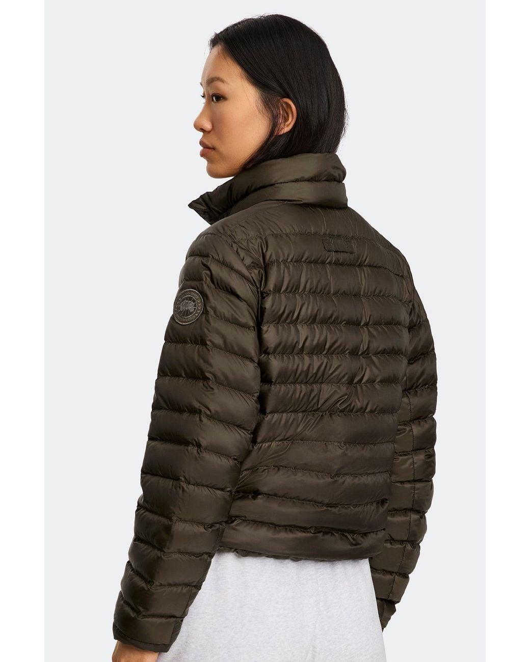 Canada Goose Black Aethera Jacket Tonal Disc