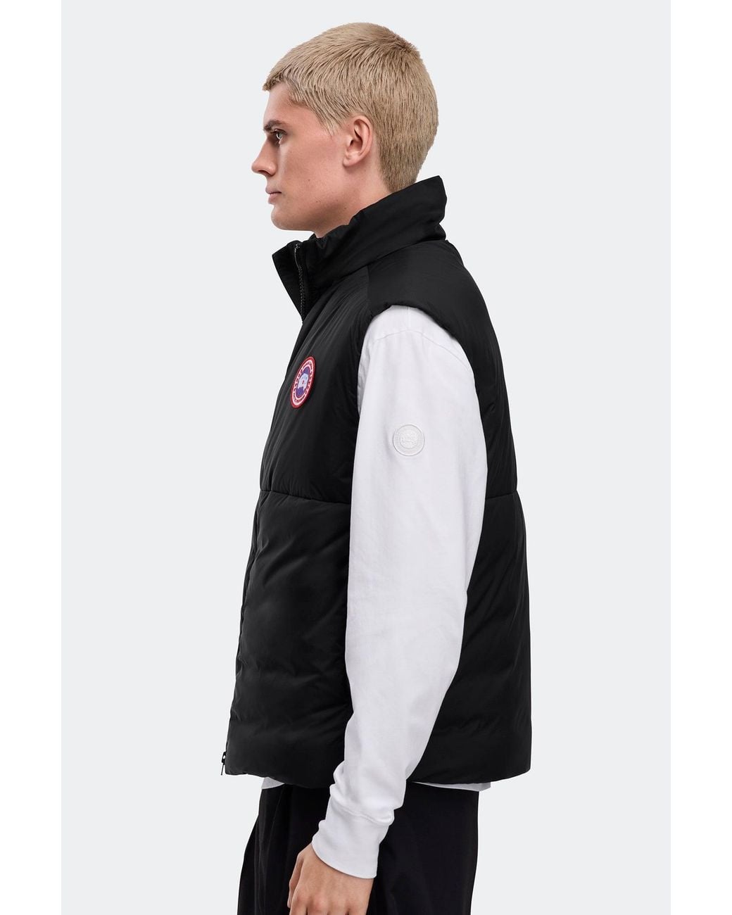Canada Goose Black Lodge Vest for men
