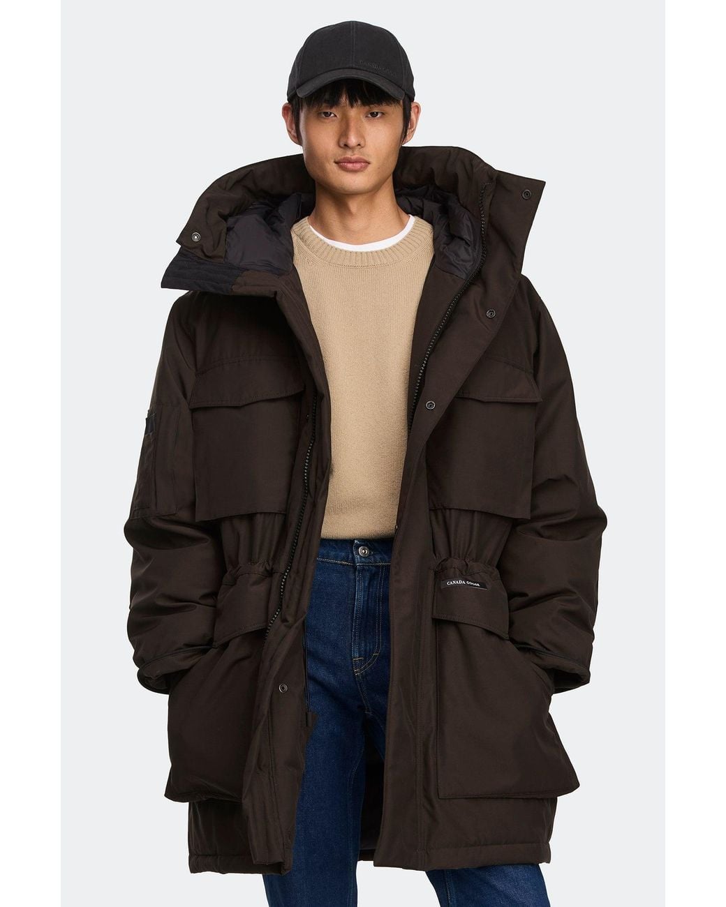 Canada Goose Black Erie Parka for men