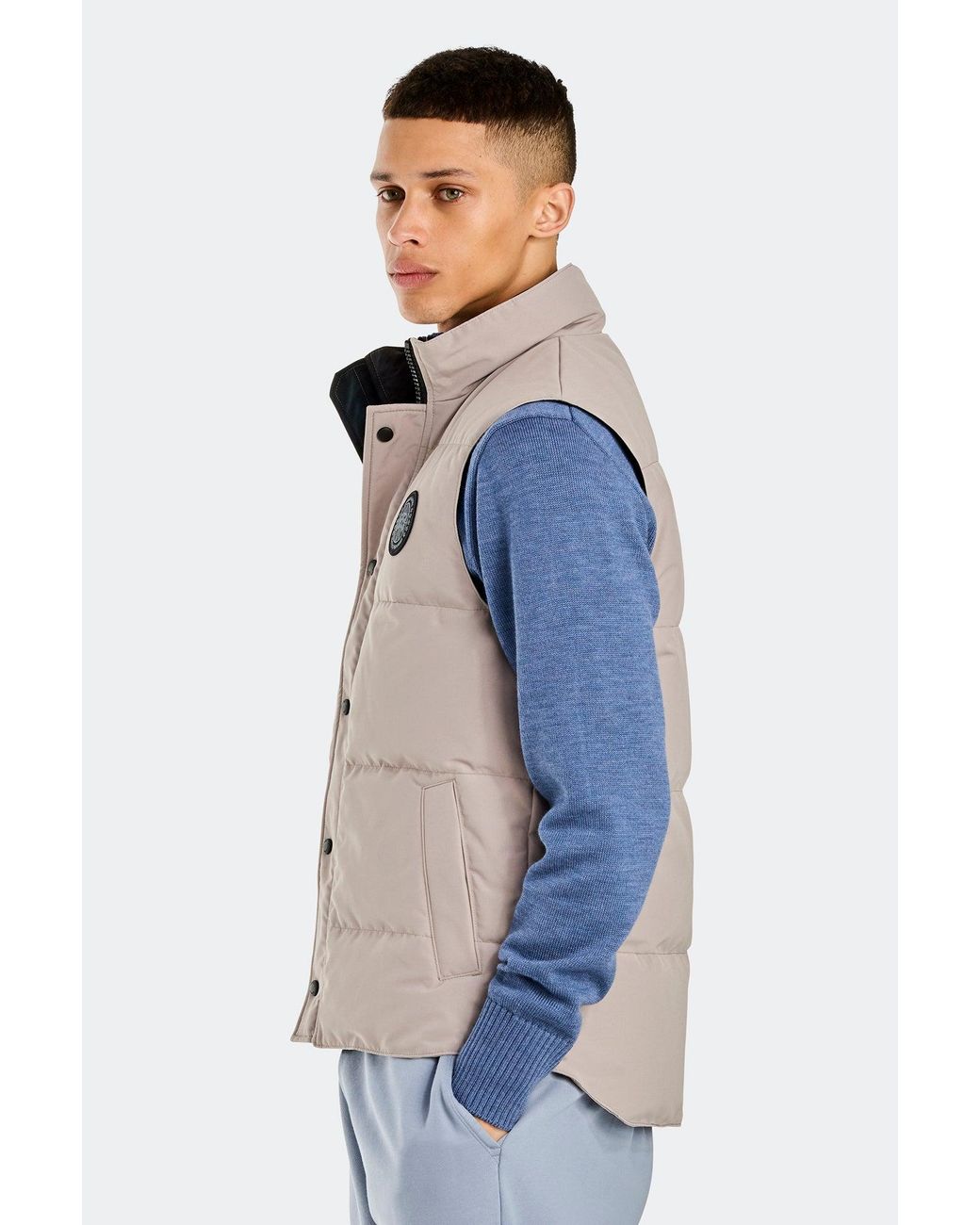 Canada Goose Blue Garson Vest Disc for men