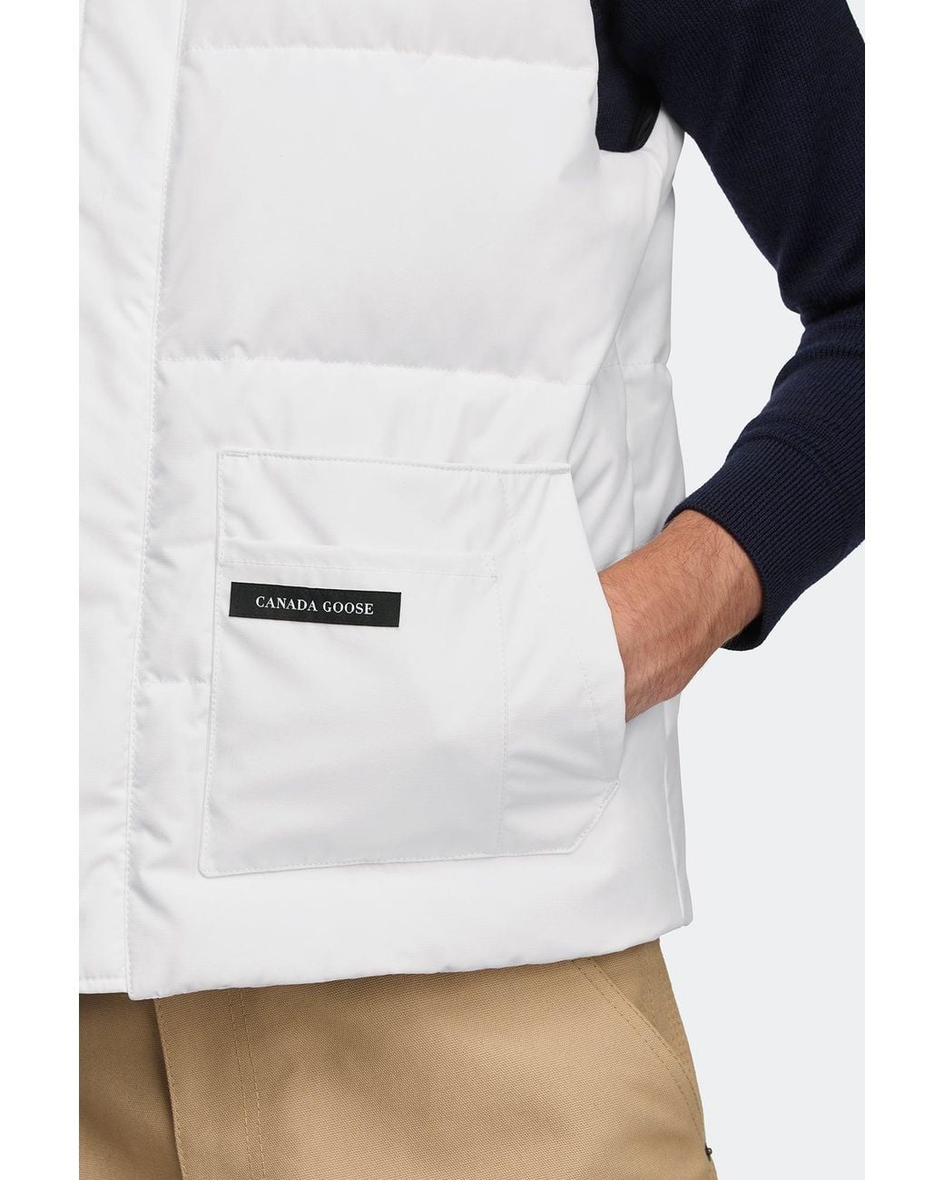 Canada Goose Blue Legacy Freestyle Vest Disc for men