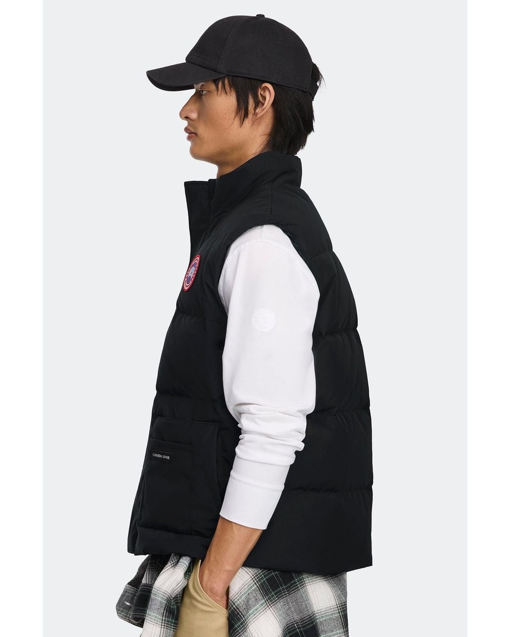 Canada Goose Black Legacy Freestyle Vest for men