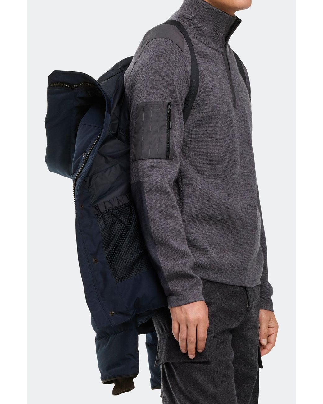 Canada Goose Blue Macmillan Parka for men