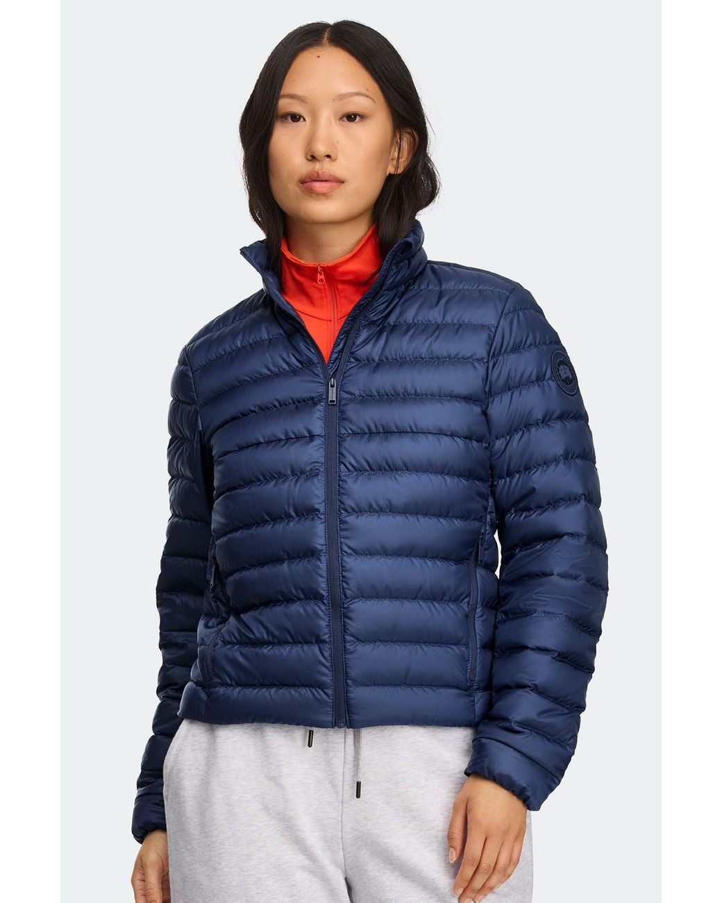 Canada Goose Blue Aethera Jacket Tonal Disc