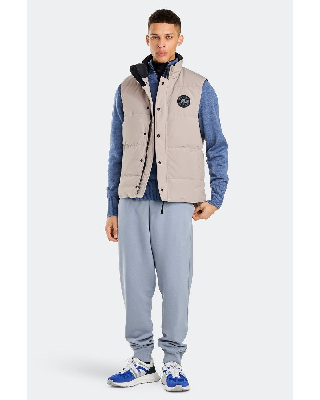 Canada Goose Blue Garson Vest Disc for men