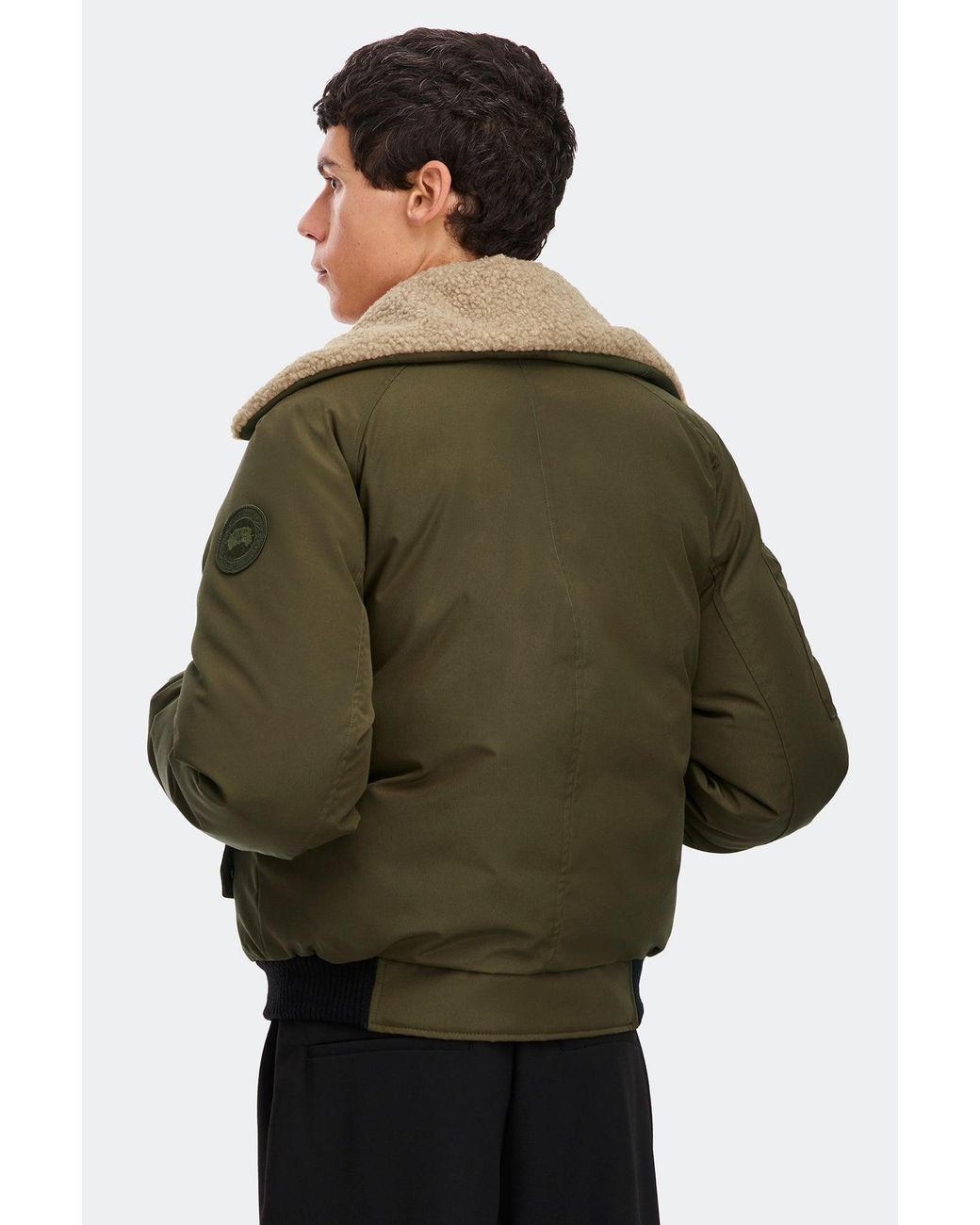 Canada Goose Green Chilliwack Aviator Bomber for men