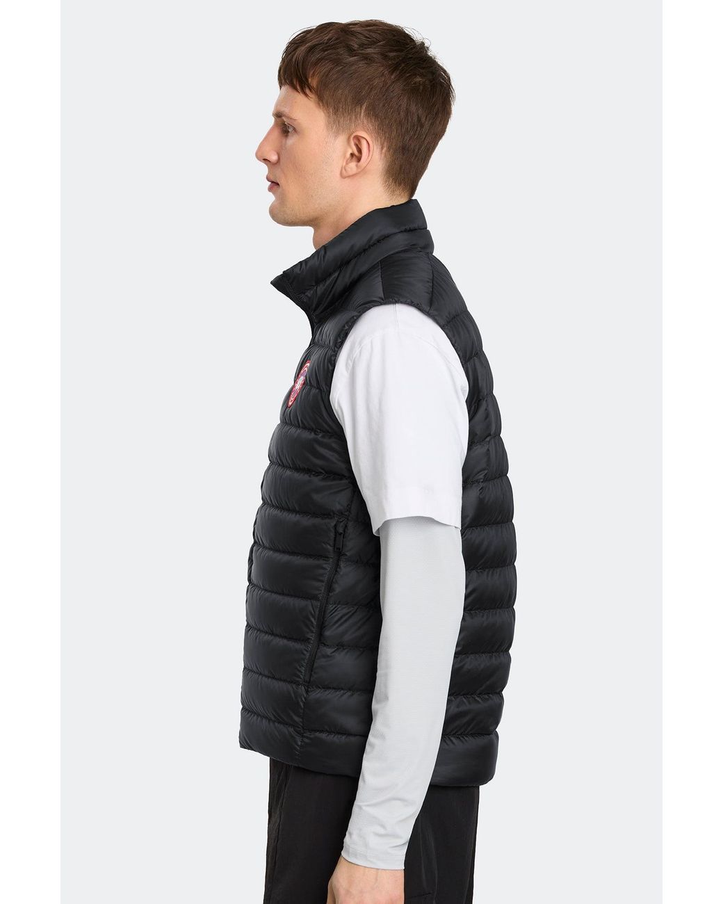 Canada Goose Black Stratus Vest for men