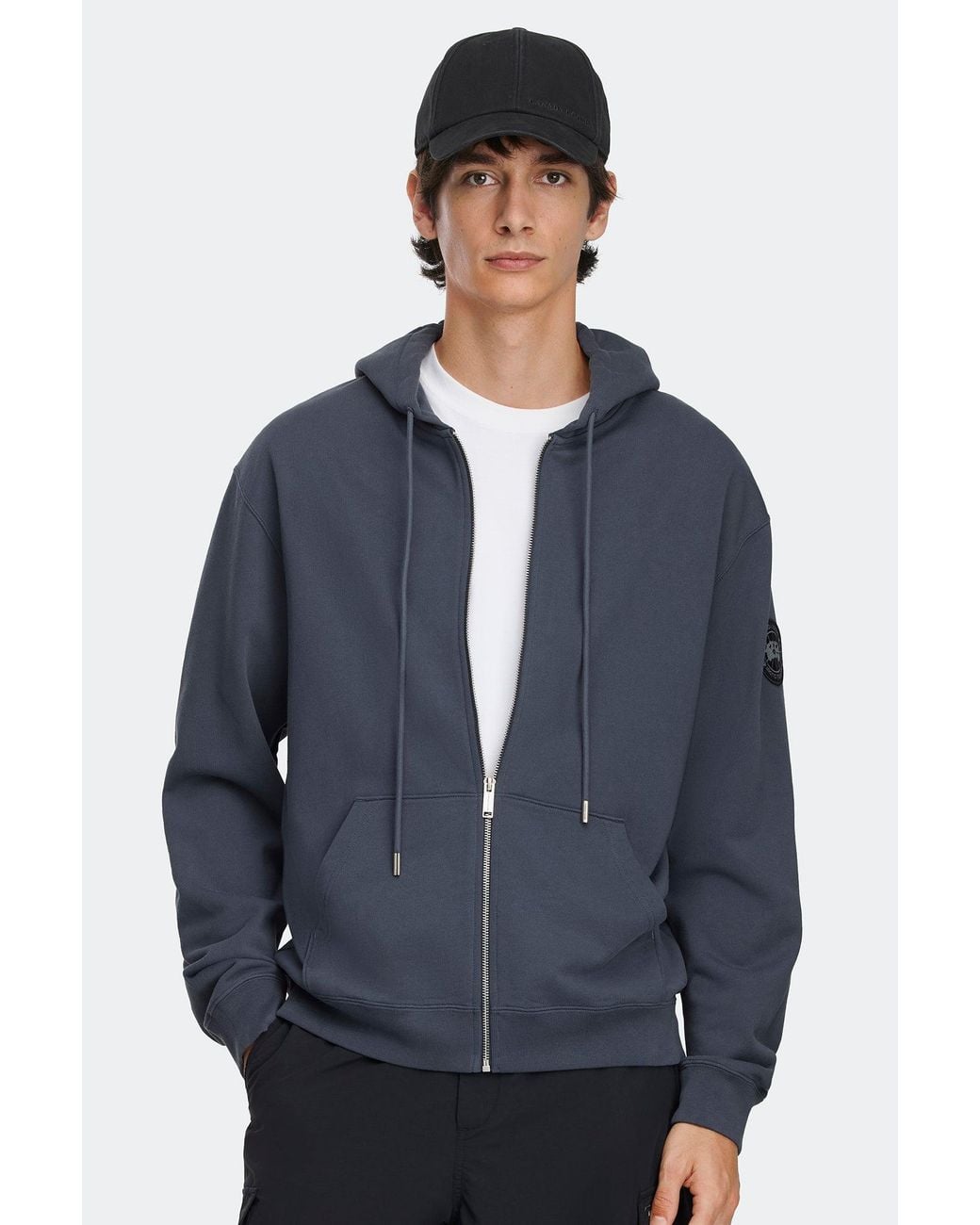 Canada Goose Blue Loon Full Zip Hoodie Disc for men