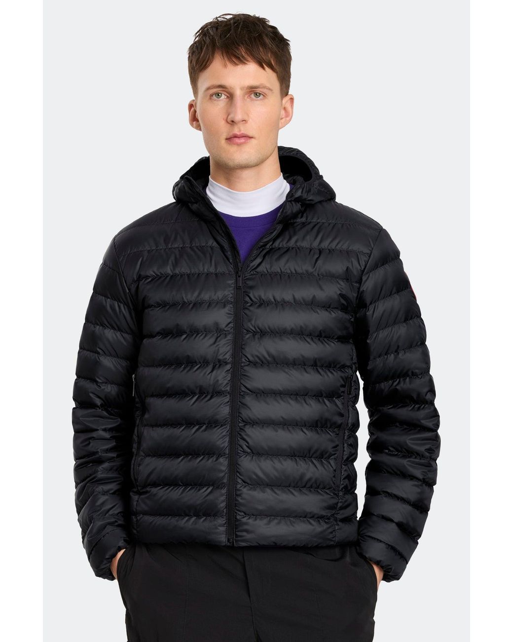 Canada Goose Blue Stratus Hoodie for men