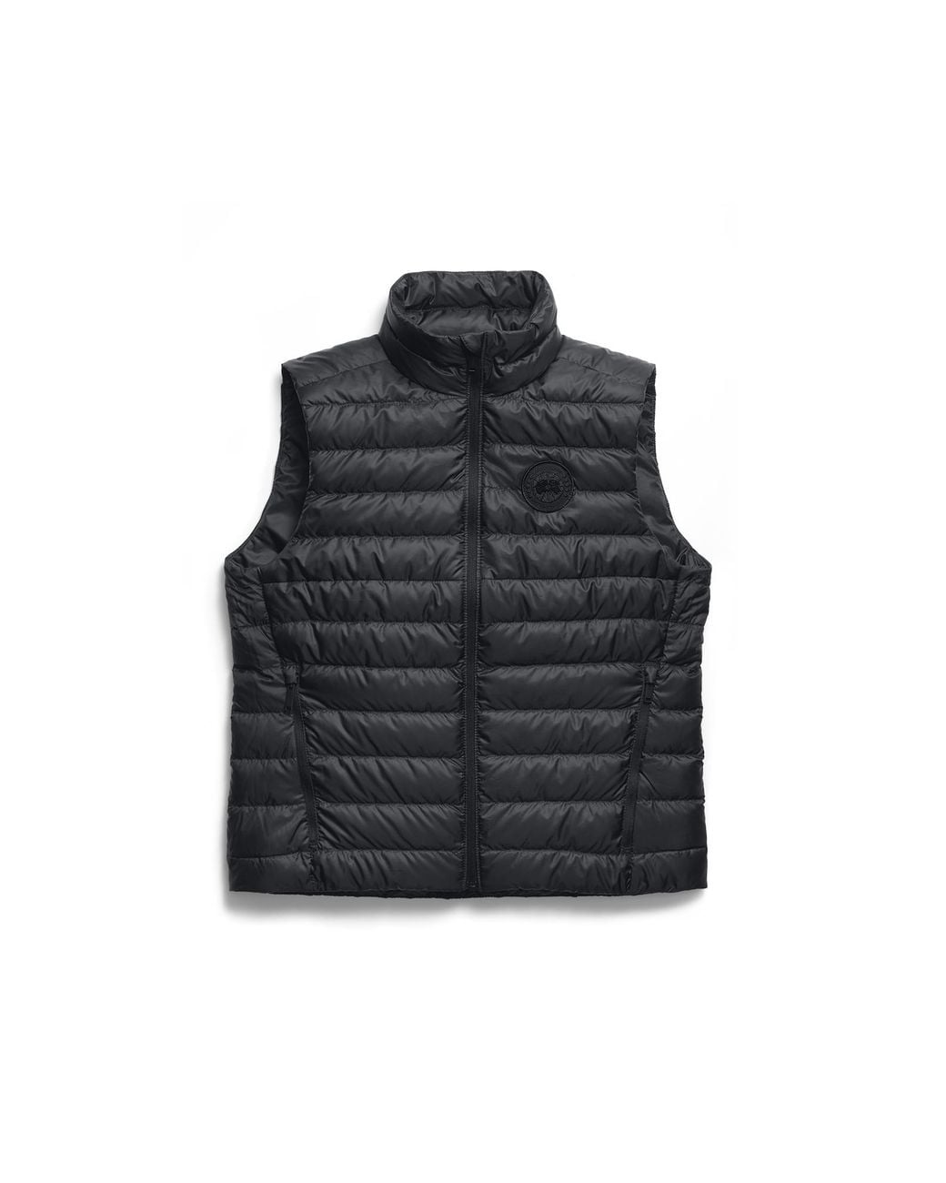 Canada Goose Black Aethera Vest Tonal Disc