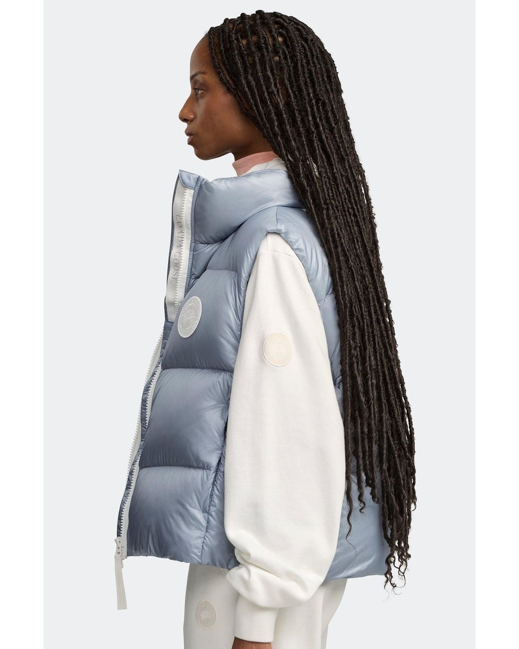 Canada Goose Blue Cypress Puffer Vest Disc
