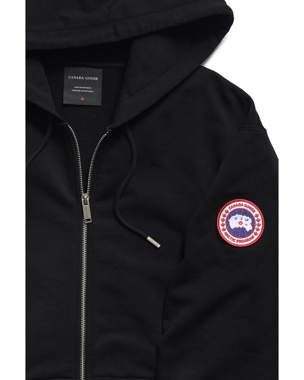Canada Goose Black Loon Full Zip Hoodie for men