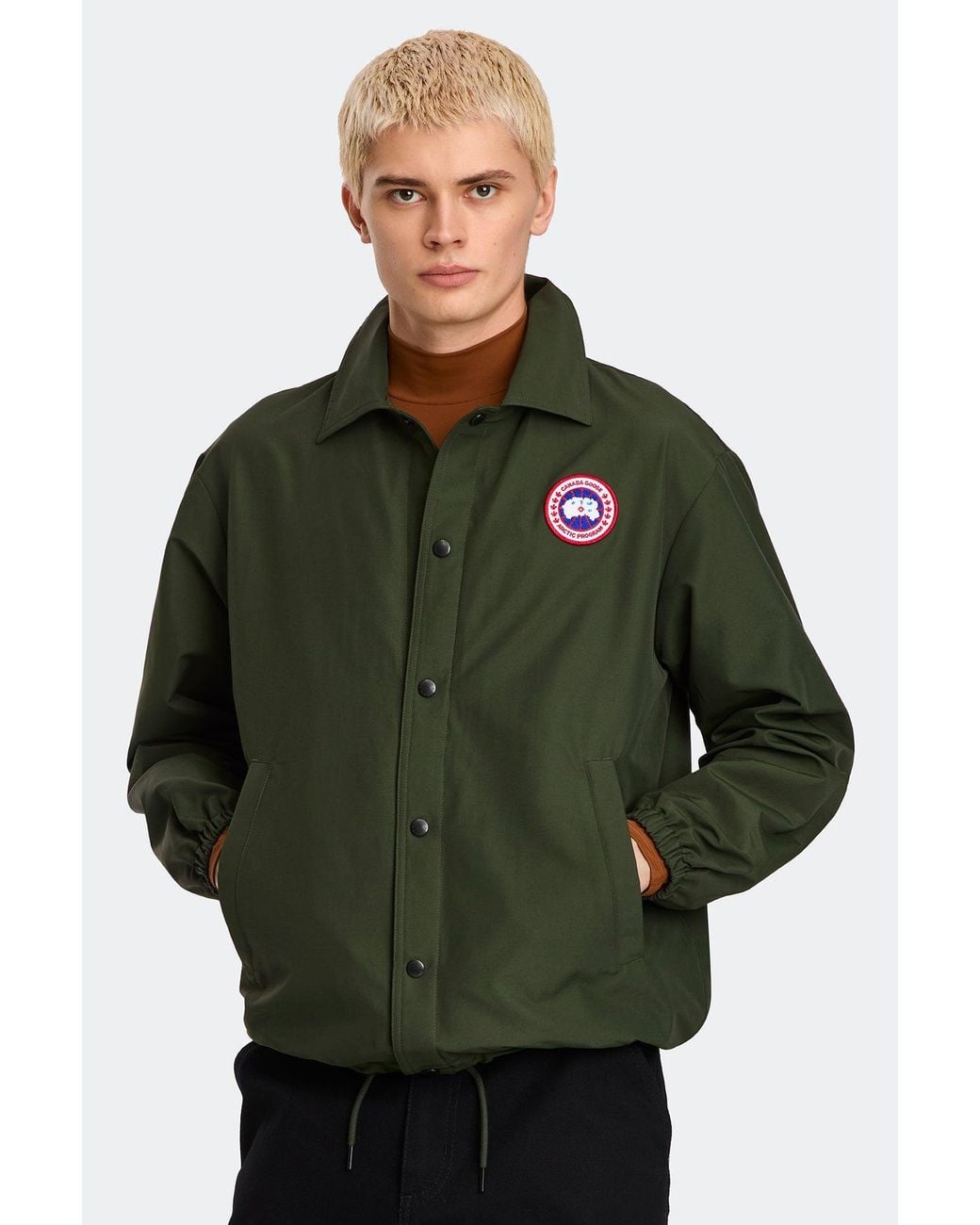 Canada Goose Green Regency Lightweight Jacket for men
