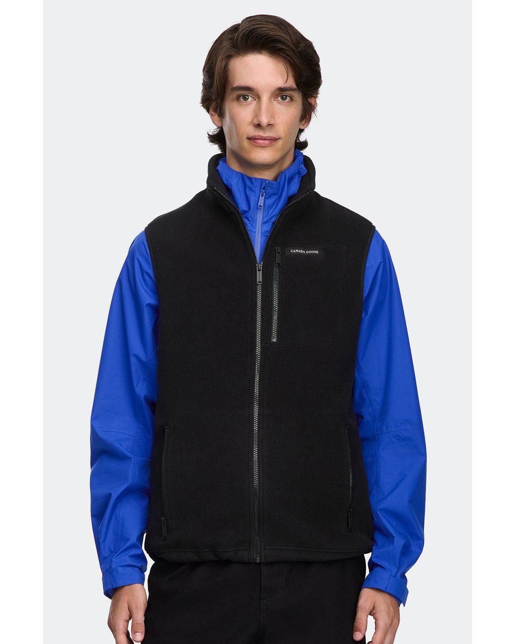 Canada Goose Blue Loma Fleece Vest for men