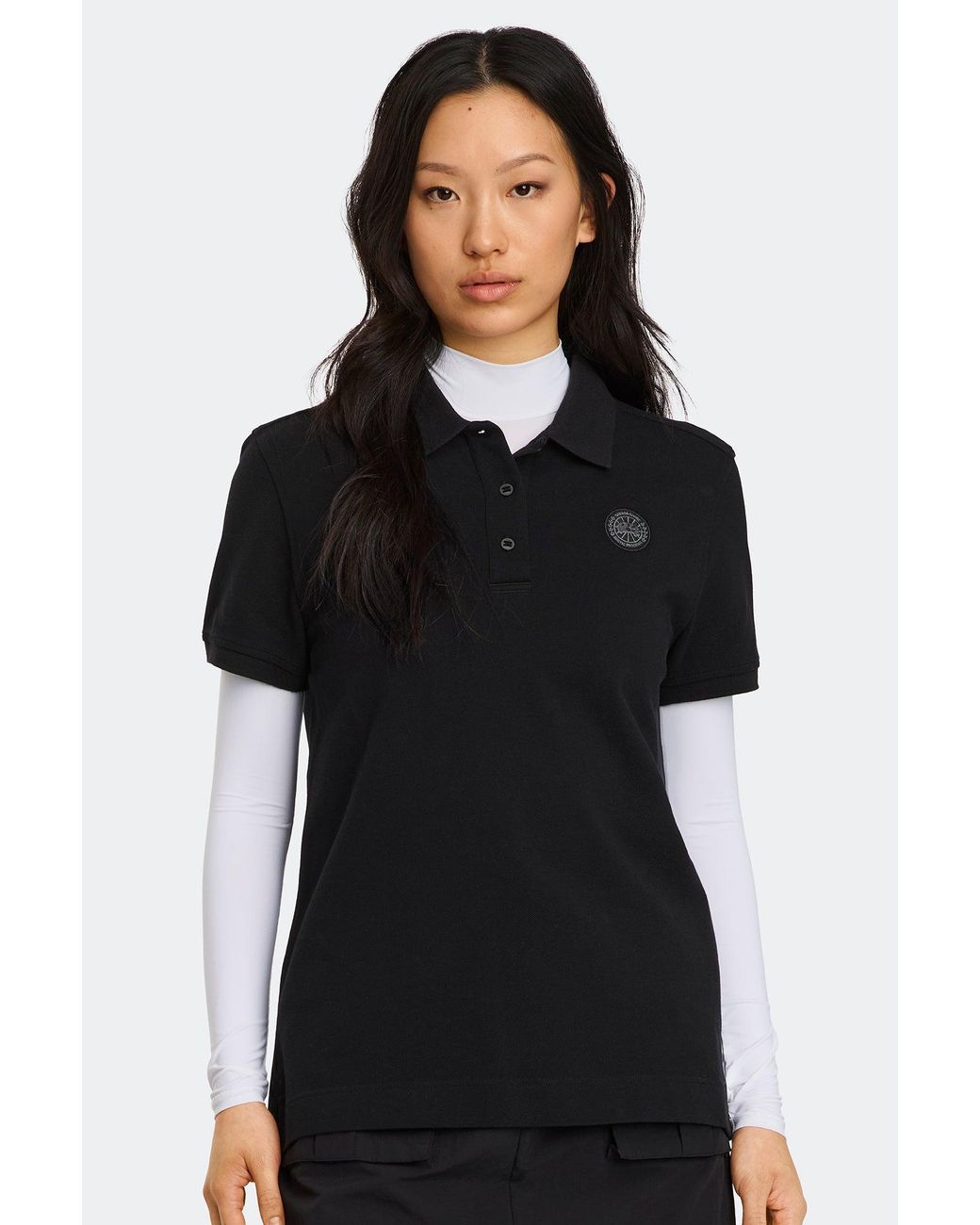 Canada Goose Black Almira Polo