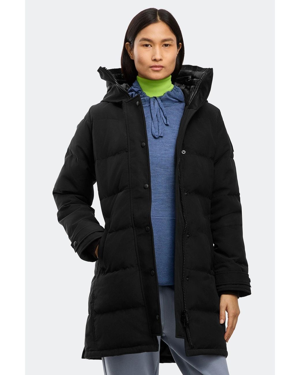 Canada Goose Blue Shelburne Parka Disc