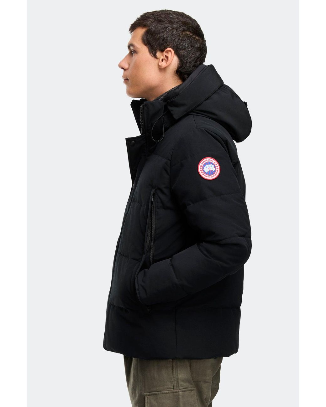 Canada Goose Black Wyndham Parka for men