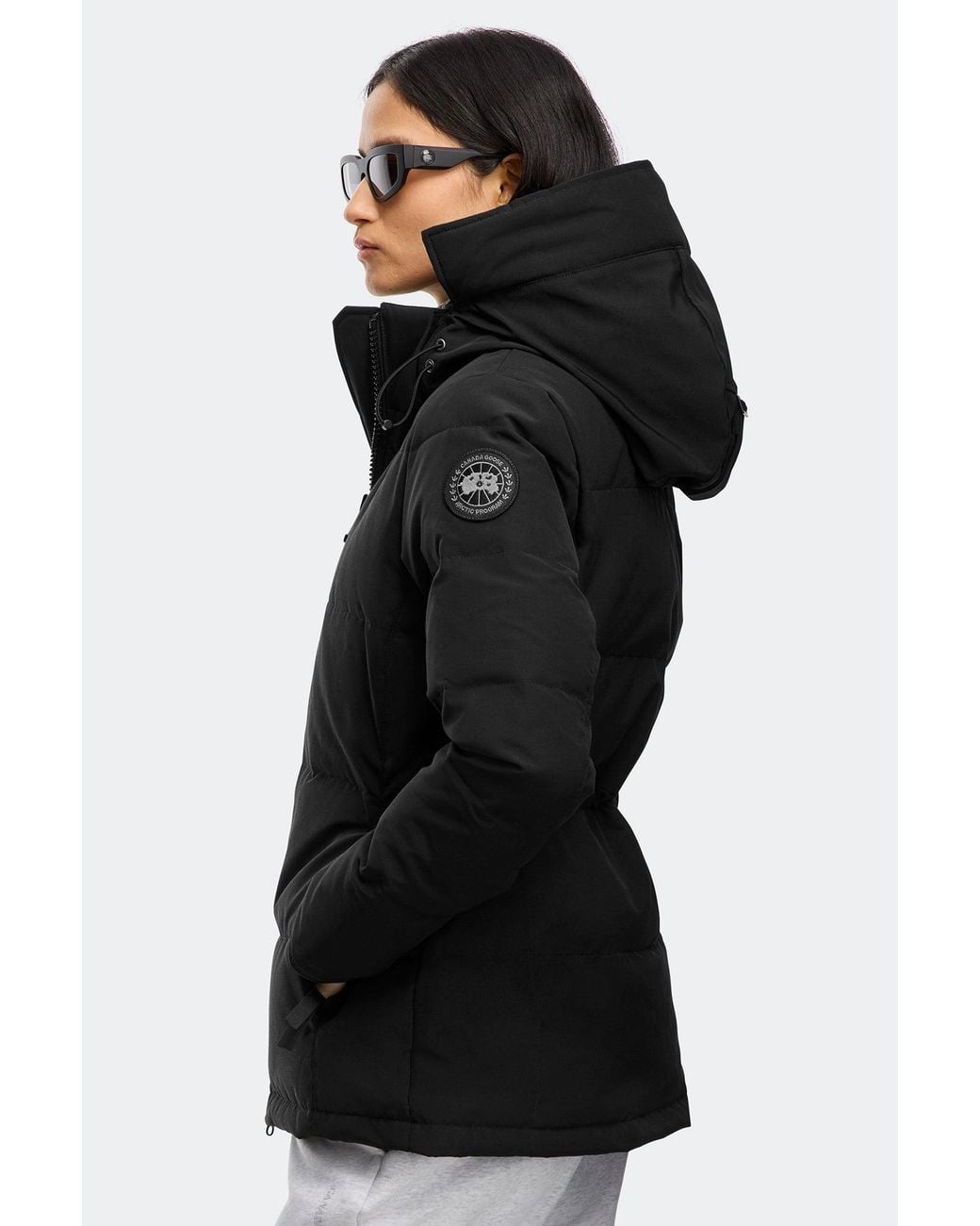 Canada Goose Black Chelsea Parka Disc