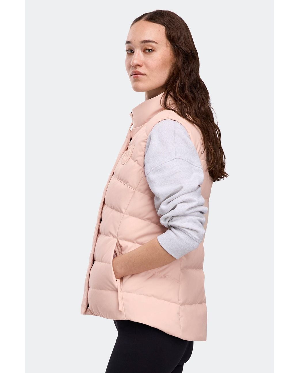 Canada Goose Pink Freestyle Vest Tonal Disc