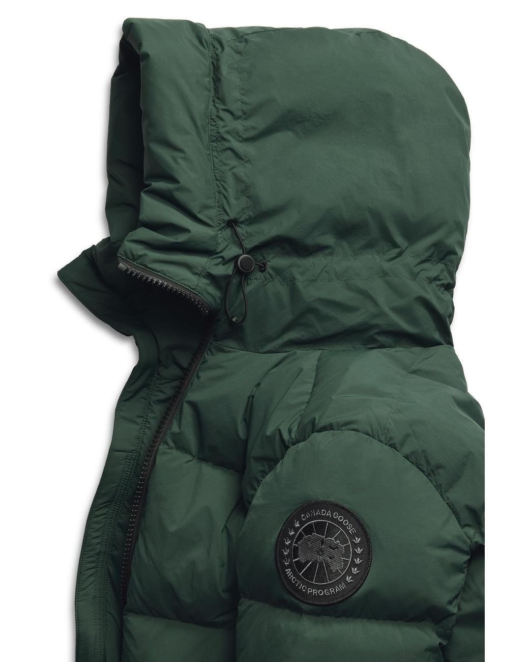 Canada Goose Green Crofton Enduraluxe Puffer for men