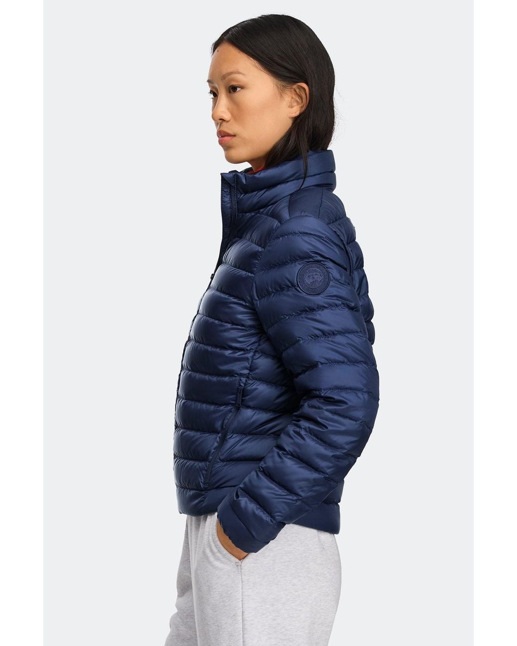 Canada Goose Blue Aethera Jacket Tonal Disc