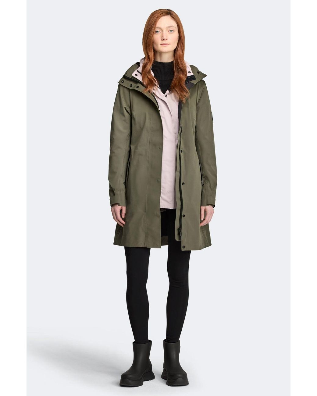 Canada Goose Green Cardero Rain Jacket Disc