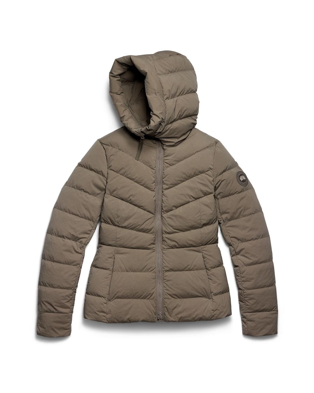 Canada Goose Brown Clair Jacket Tonal Disc