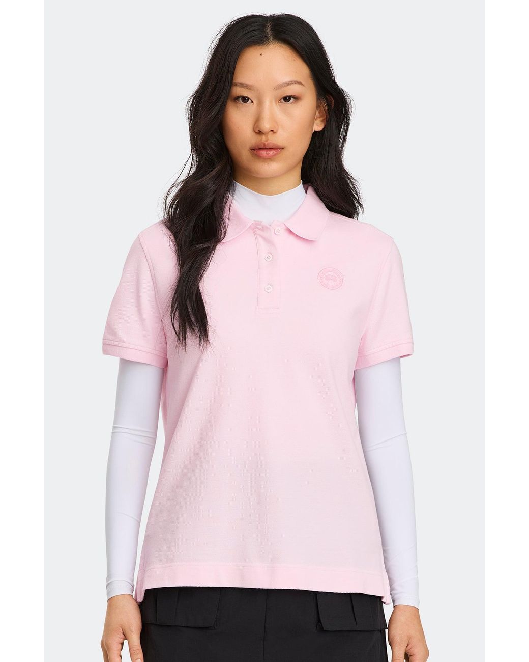Canada Goose Pink Almira Polo