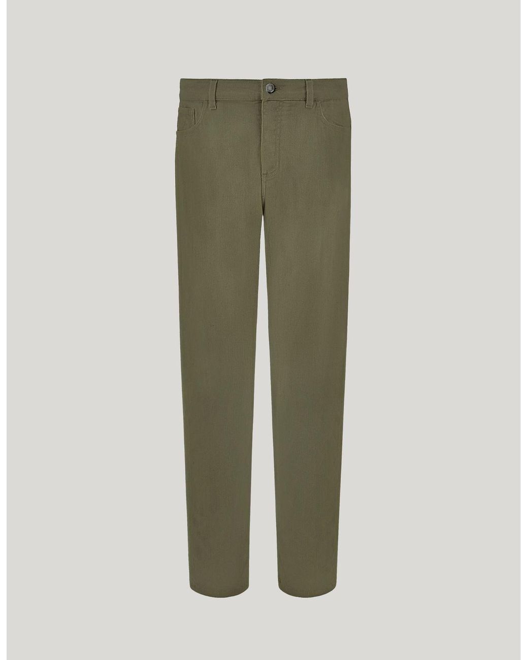 Canali Green Levante Comfort Denim Regular-Fit Jeans for men