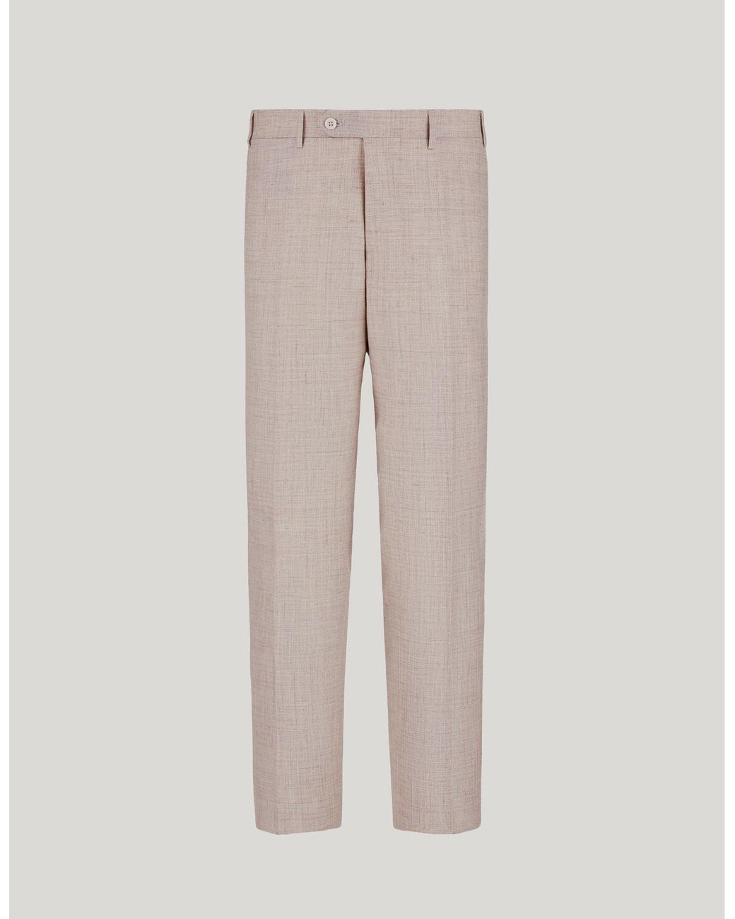 Canali Natural Travel Trousers for men