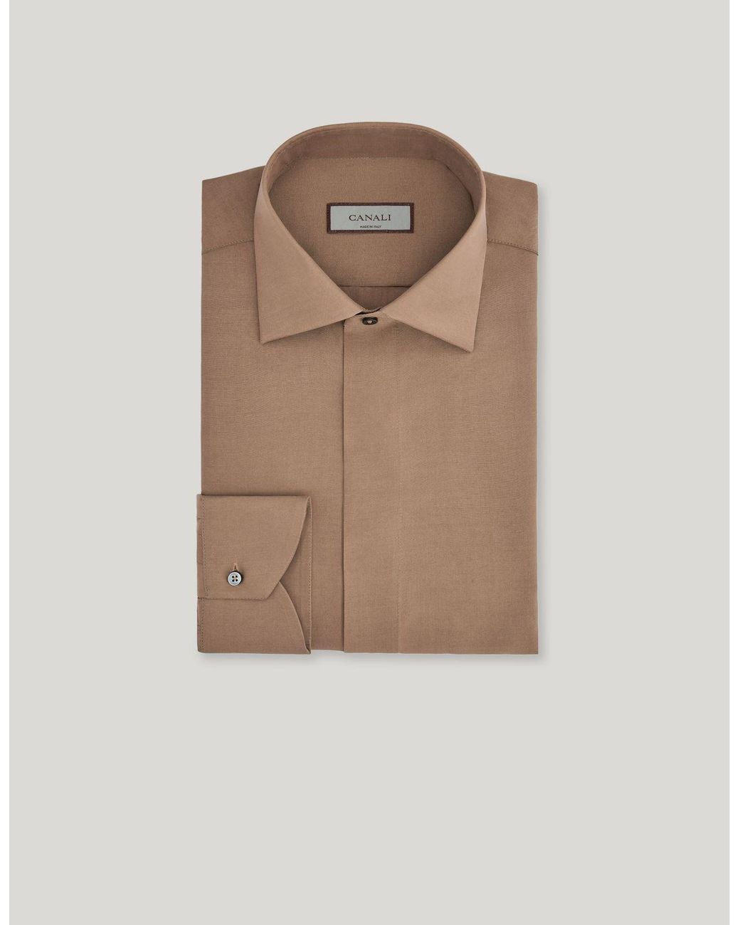 Canali Natural Regular Fit Shirt for men