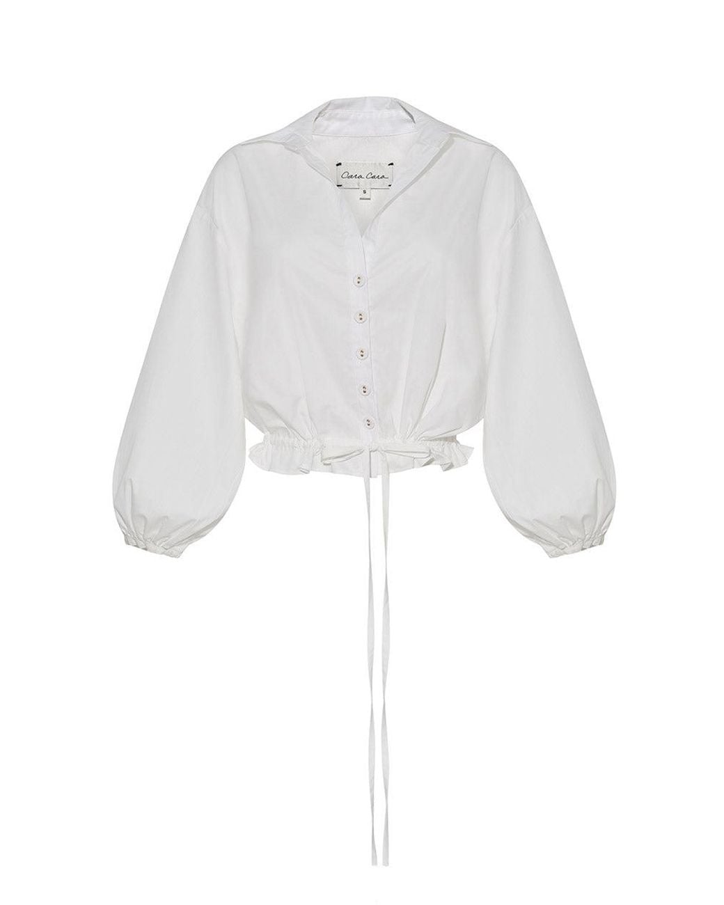 Cara Cara White Hutton Top