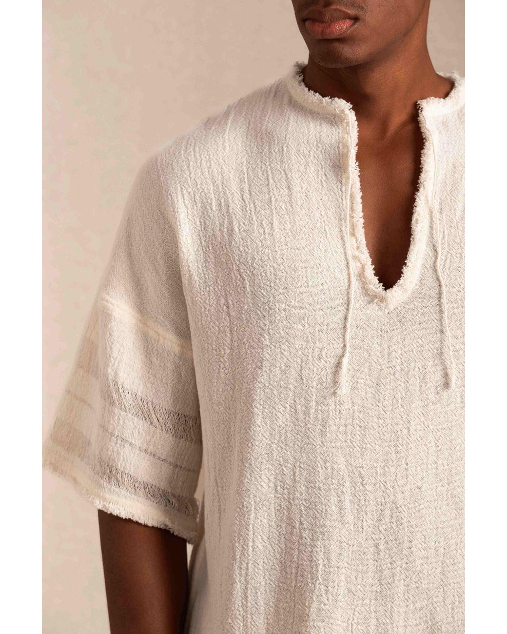 Caravana Natural Ekab Shirt Cotton Jute for men