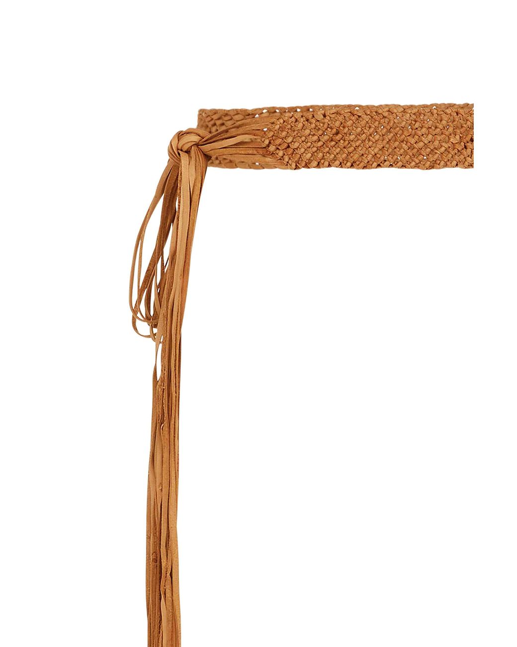 Caravana Natural Balche Belt Macramé Leather