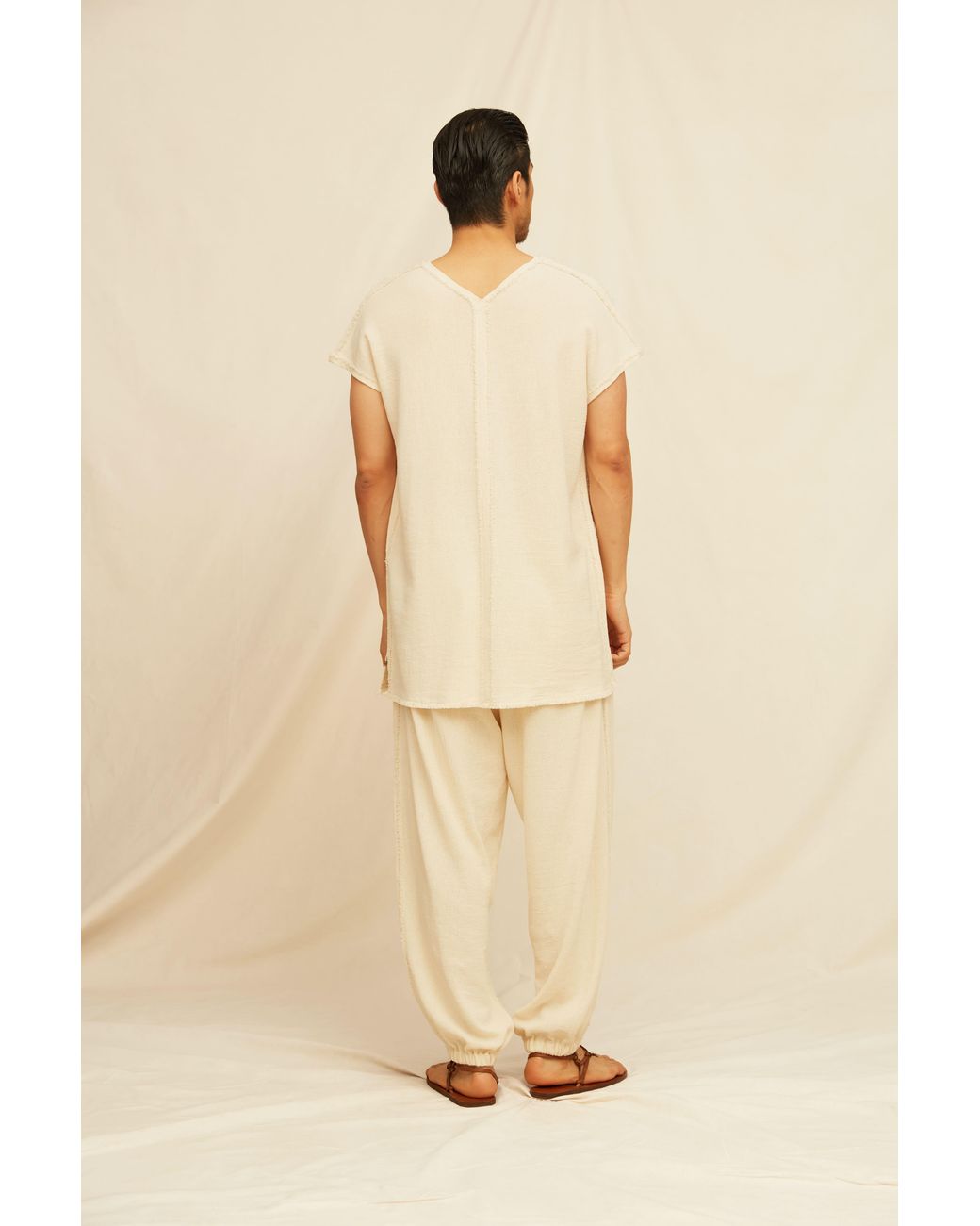 Caravana Natural Tsiibol Shirt Cotton Jute for men