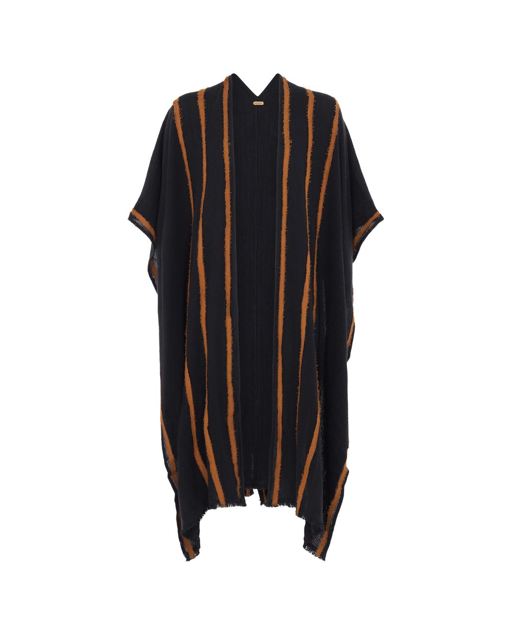 Caravana Blue Yata Cape Artisanal Cotton