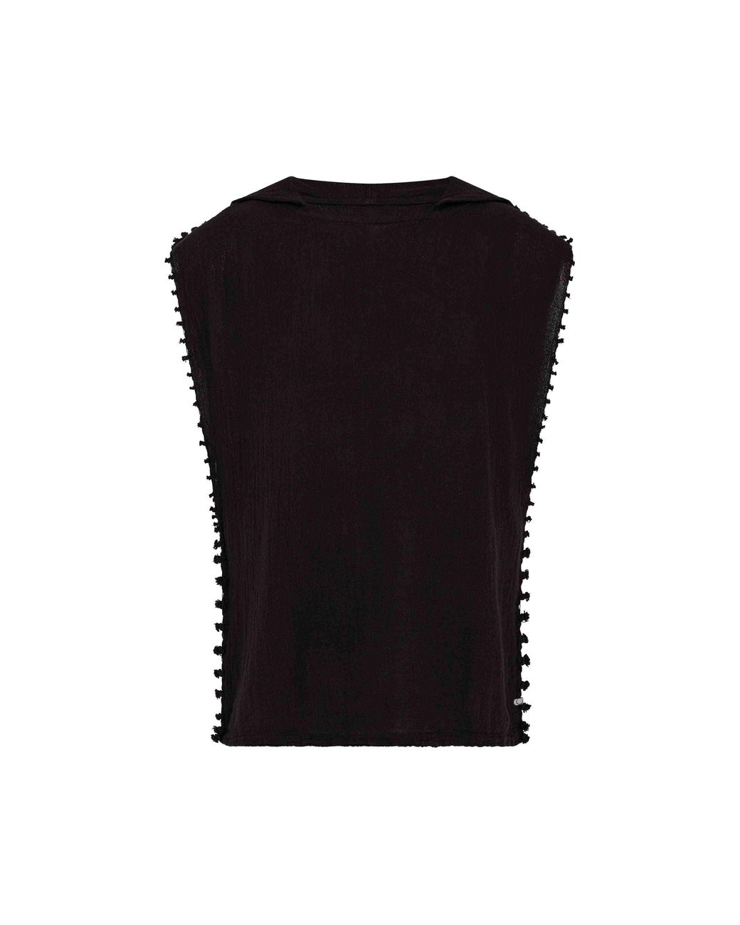 Caravana Black Hades Shirt Cotton Jute for men