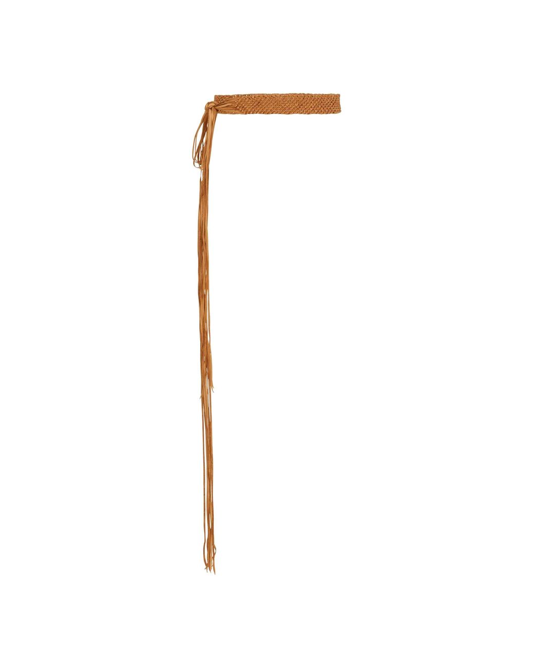Caravana Natural Balche Belt Macramé Leather