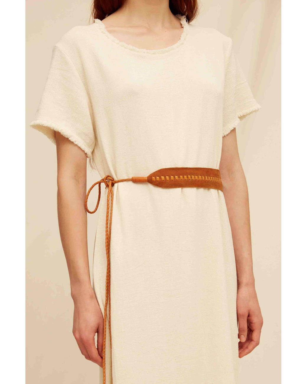 Caravana Yellow Kakatu Belt Leather