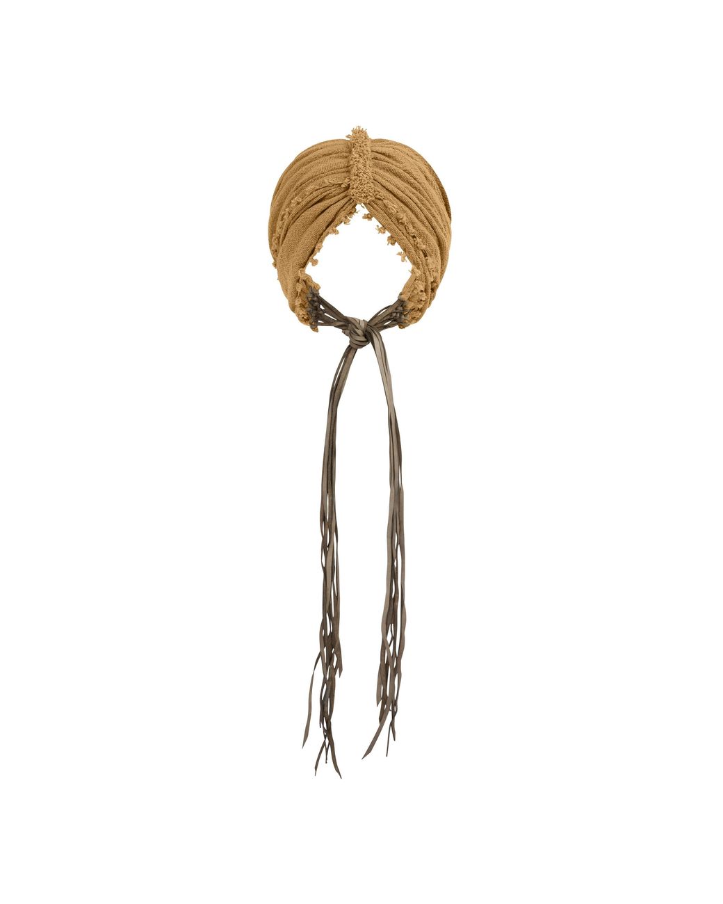 Caravana Brown Ixcan Turban Cotton Jute