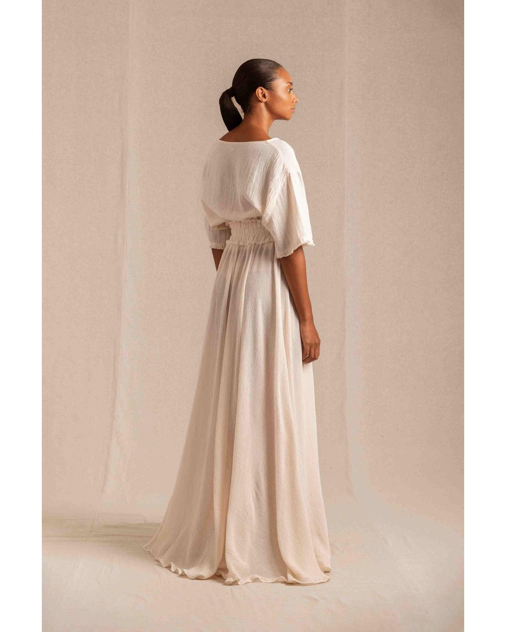 Caravana Natural Uuchben Skirt Cotton Gauze
