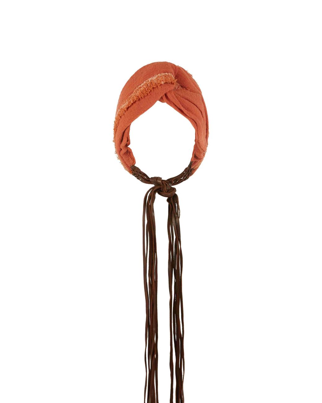 Caravana Orange Chahal Turban Cotton Gauze