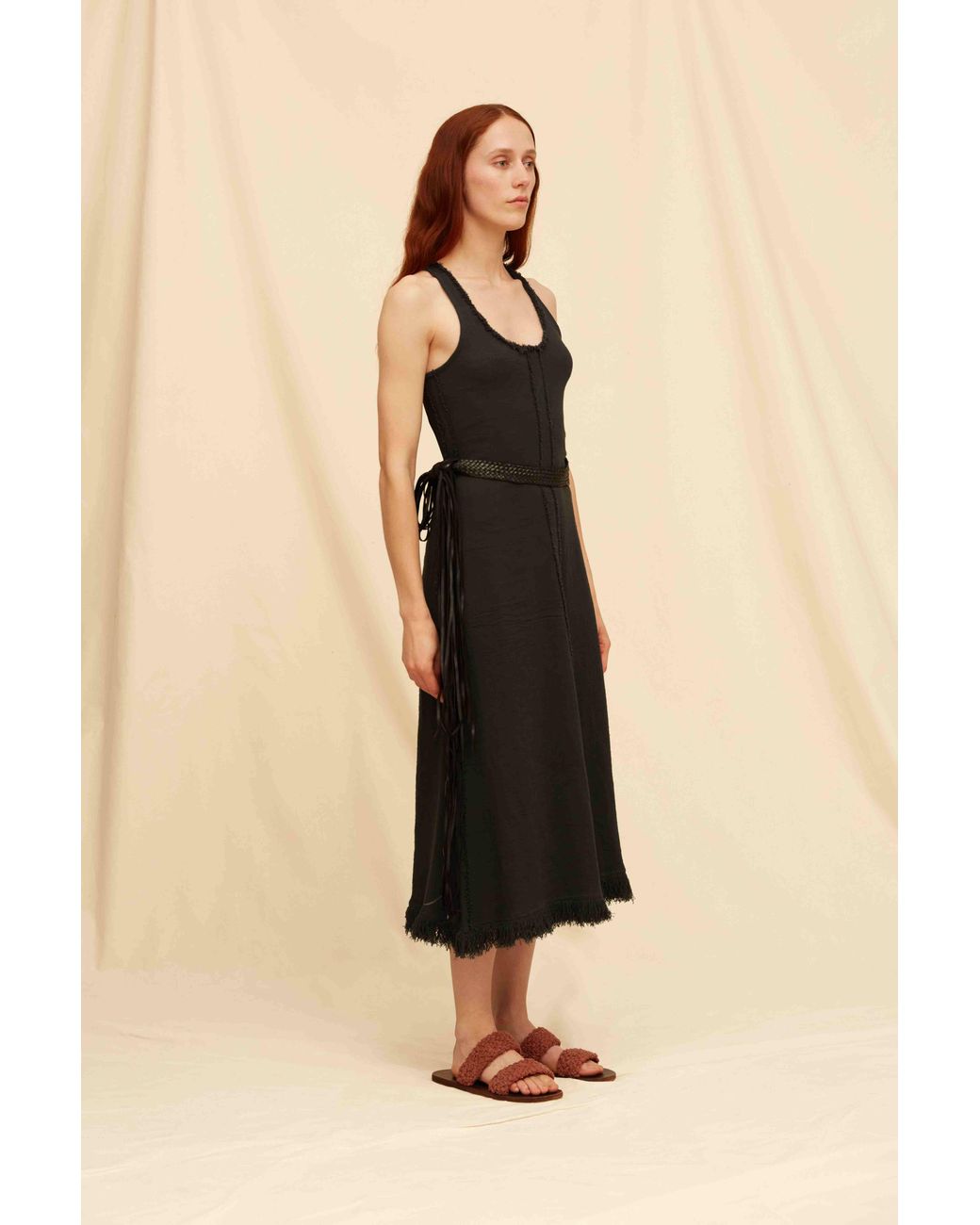Caravana Black Wayeb Belt Leather