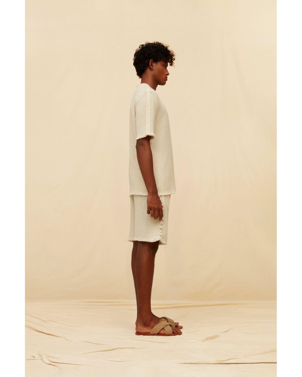Caravana Natural Noelis Shirt Cotton Jute for men