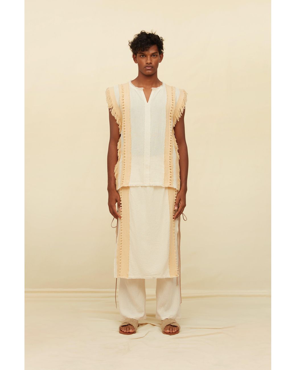 Caravana Natural Varek Shirt Cotton Jute for men