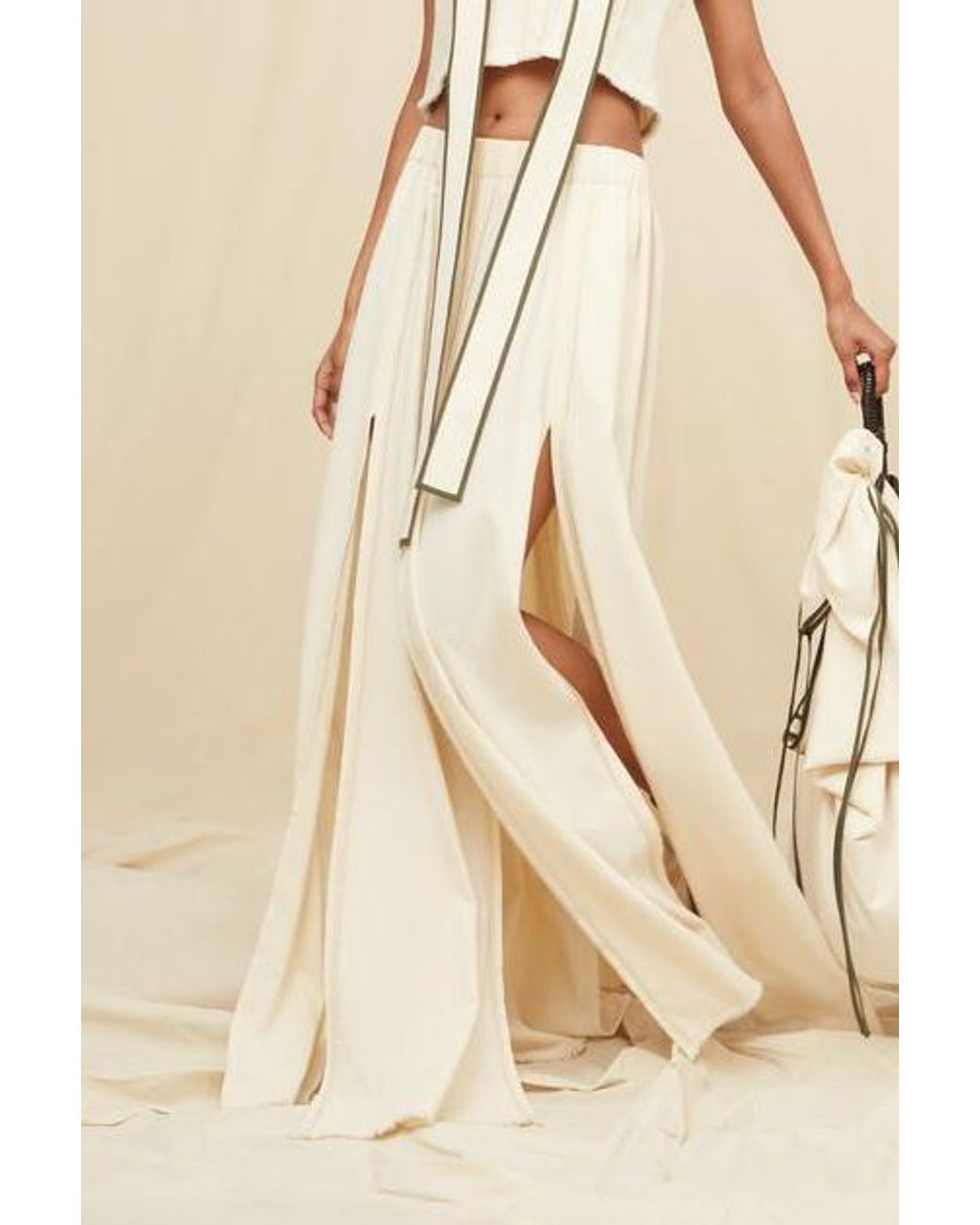 Caravana Natural Soluna Maxi Skirt Artisanal Cotton